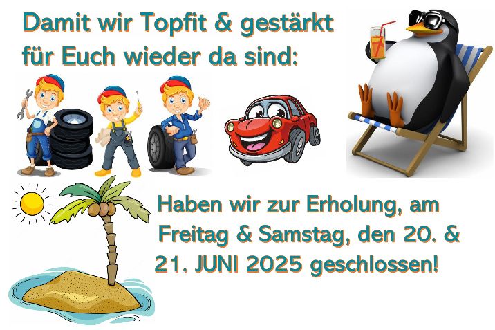 Öffnungzeiten 20. Juni